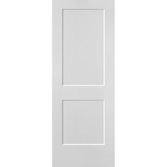 The molded panel Masonite Heritage Series Logan 2-Panel Solid Core Interior Slab Door seamlessly blends innovative design with on-trend styles, effortlessly complementing any decor, unlike traditional shaker-style doors with a typical panel profile angle of 90 degrees, our Logan 2-panel features a distinctive panel profile angle, reducing dust accumulation in hard-to-reach corners and minimizing paint build-up, thereby simplifying the painting process. Masonite Logan 30-in x 80-in White 2-panel Interior Closet Doors, Slab Doors, Interior Door Styles, Craftsman Door, Interior Exterior Doors, Contemporary Doors, Shaker Style Doors, Rustic Doors, Solid Core