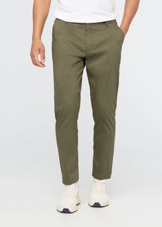 Men's Lightweight Summer Travel Pants Ankle-length Dress Pants With Elastic Waistband And 4-way Stretch, Chino Cotton Twill Pants With Patch Pockets, 4-way Stretch Tapered Leg Spring Pants, Spring 4-way Stretch Tapered Leg Pants, Casual Tapered Leg Elastane Pants, Workwear Chinos With Side Pockets, Tapered Leg Elastane Pants With Pockets, Full-length Chinos With Side Pockets For Workwear, Workwear Full Length Chinos With Side Pockets