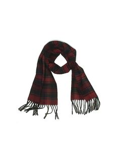 Assorted Brands Scarf Size: One Size Accessories - used. 100% Acrylic, Plaid | Scarf: Red Plaid Accessories Plaid Accessories, Branded Scarves, Red Scarf, Red Scarves, Burgundy Red, Red Plaid, Plaid Scarf, Scarf Accessory, Women Handbags