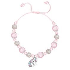 PRICES MAY VARY. Bracelet for Girls -- The pink unicorn bracelet is a perfect combination of brave and kind unicorns and pink beads, is a great way to express your love for your little princess, and tell them life is wonderful and you are magical and unique. Cute and Shiny -- The bracelet is decorated with colorful Cubic Zirconia crystals, Pink beads, adjustable pink bracelet that really catches the girls'eyes. Wear this bracelet to feel love and happiness, and good luck will follow you. May thi Magical Bracelet, Life Is Wonderful, Crystals Pink, Magical Gifts, Unicorn Bracelet, Bracelet For Girls, Unicorn Jewelry, Girl Bracelet, Unicorn Pendant