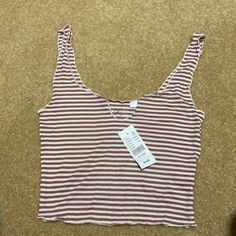 Pacsun Stripped Tank Basics Size Xs Stretchy