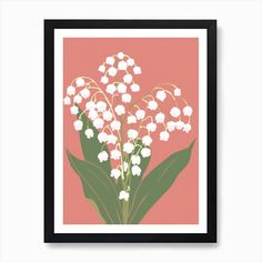 Fy! - Shop Home, Living & Art Wild Flower Art, Flower Art Print, Living Art, Flower Prints Art, Wild Flower, Art Of Living, Lily Of The Valley, Shop Home, The Valley