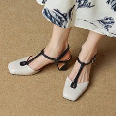 CHIKO Martha Square Toe Block Heels T-Strap Shoes Strap Shoes Heels, T Strap Shoes, Block Heel Loafers, Kitten Heel Pumps, Strap Shoes, Heeled Loafers, T Strap, Pump Shoes, Block Heels