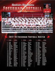 Football Program Ad Ideas High Schools, Football Roster, Football Ideas, Homecoming Games, Colts Football, Football Homecoming, Team Mom, High School Sports, High School Football