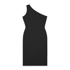 Embrace a unique kind of elegance in this one-shoulder dress featuring a fitted silhouette and a knee-length straight hem. With a sleeveless design and true-to-size fit, it's perfect for any occasion. The hidden side 14" zipper ensures easy dressing, while the YKK invisible nylon upholstery zipper offers a seamless finish. Featuring non-separating, closed-end construction with an automatic lock slider in white, this dress is both functional and fashionable. .: Material: 95% polyester, 5% spandex .: Medium fabric (7.5 oz /yd² (255 g/m .: White side zipper .: Fitted silhouette .: Knee length .: Thread color automatically matched to design (black or white) .: Assembled in the USA from globally sourced parts One Shoulder Bodycon Midi Dress For Formal Events, One-shoulder Bodycon Dress, Fitted One-shoulder Mini Dress For Work, One-shoulder Fitted Mini Dress For Work, Fitted One-shoulder Chiffon Dress, One Shoulder Fitted Mini Dress For Work, Chic One-shoulder Bodycon Work Dress, Chic One-shoulder Bodycon Dress For Work, Chic Bodycon One Shoulder Knee-length Dress