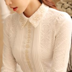 Brand Name: MagesuekDecoration: EmbroideryOrigin: CN(Origin)Sleeve Style: RegularMaterial: AcetateMaterial: PolyesterPattern Type: SolidStyle: Office LadyClothing Length: RegularCollar: Square CollarSleeve Length(cm): FullSeason: Spring/AutumnModel Number: Lace women blousesFabric Type: ChiffonSize: S, M, L, XL, XXL,3XLStyle: Fashion White Lace Shirt Long Sleeve, White Lace Shirt, Patch Top, Lace Blouse Long Sleeve, White Lace Blouse, Tops And Blouses, Embroidery Blouse, Elegant Shirt, Spring Shirts