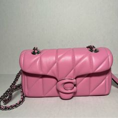 Used Once Comes With Dustbag Coach Tabby Shoulder Bag, Tabby Shoulder Bag, Coach Tabby, Bags Coach, Coach Bags, See It, Pink Color, Bags Handbags, Dust Bag