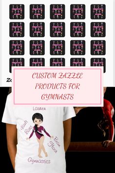 Explore the unique range of custom Zazzle products at Glitter_Leo's. Featuring eye-catching stickers and stylish gym apparel, our designs help you celebrate gymnastics with flair. Choose personalized options that make the perfect gifts for friends and teammates. Each product, from Square Stickers to trendy T-shirts designed for young gymnasts, guarantees high quality and comfort. Join kudos from satisfied customers who love sharing these fabulous creations. Don’t miss out on transforming your gym experience into something special - shop now at affordable prices. Square Stickers, Gym Apparel, Gymnast, Design Help, Trendy Tshirts, Something Special, Gym Outfit, Gifts For Friends