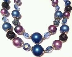 This is a stunning vintage signed Vendome multi color bead necklace.  It measures approximately 17" long. Great condition, like new. I don't clean my jewelry, I leave it up to the buyer. I feel everybody has their own way of cleaning. I am always willing to combine items to save on shipping costs. Just ask. Month Gemstones, Flapper Necklace, Vintage Beads Necklace, Cool Necklaces, Faceted Crystal, Beaded Jewelry Diy, Vintage Costume Jewelry, Jewelry Diy, Vintage Costumes