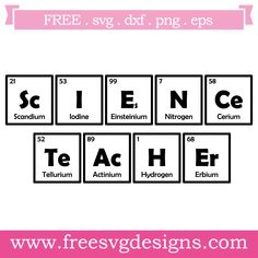 the elements of an element are shown in black and white, with pink text that reads free