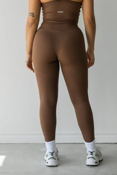 Our leggings are both flattering and supportive. They are high-waisted and feature a wide, double layered waistband that slims and hugs curves in all the right places. Plus, they are designed without a front seam. High Waisted Leggings, Breathable Fabric, High Waisted, Leggings, Couture, Design