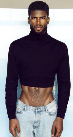 Male crop top Layering Outfits Men, Men Crop Top, Crop Top Guy, 90s Fashion Guys, Crop Top Layering, Mens Crop Tops, Crop Top Men, Broderick Hunter, Boys In Crop Tops