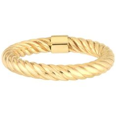 14 Karat Solid Yellow Gold Women's Twisted Tube Stackable Ring, Size 7. This ring makes enough of a statement to garner attention but is classic enough to be worn every day. Intricately designed for high fashion for those looking to accentuate their look with a truly unique piece of solid gold jewelry. Made for the customer in mind, you'll be more than satisfied with how it brings together an ensemble and how truly distinct it is compared to other rings, stackable or not. Size: one size.  Gender Rope Ring, Rope Rings, Twist Ring, Size 8 Women, Gold Branding, Solid Gold Jewelry, Everyday Accessories, Stackable Ring, Love Symbols