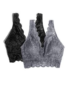 PRICES MAY VARY. Bralettes are perfect for when you want to feel comfortable but still look cute. The Smart&Sexy Signature Lace Deep V Bralette can be worn around the house or dressed up under your favorite tops. A wireless push-up bra, you won't believe how much lift this bralette can give! This bralette top features removable triangle cups for padding so you can customize your support. All-over lace bralette features extra wide front camisole straps, and a gorgeous deep V plunging neckline in Lace Bralette Top, House Wear, Pretty Bras, Perfect Bra, Bralette Tops, Shoulder Shirts, Women Supporting Women, Lace Bralette, Deep V