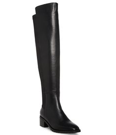 Blondo Sierra Waterproof Leather Over-the-Knee Boots | Dillard's Waterproof Leather Knee-high Boots For Fall, Waterproof Knee-high Boots For Winter, Knee-high Waterproof Leather Boots, Leather Over The Knee Boots, Knee Boot, Red Outfit, Dillard's, Over The Knee Boots, Boot Shoes Women