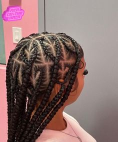 Braid Heart, Heart Braid, Cute Box Braids, Braids For Black, Hair Charms, Roll Hairstyle