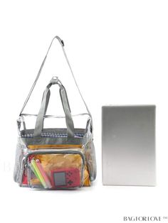 BagForLove - Waterproof Transparent Gray Beach Tote Bag Product Description Color Grey Pattern Type Plain Material PVC Closure Type Zipper Style Sporty Type Fashion Travel Bag Features High-capacity Strap Type Adjustable Composition 100% Polyvinyl Chloride Size Chart INCH CM Bag Length Strap Length Bag Width Bag Height 12.2 inch 30.7 inch 5.5 inch 12.6 inch Bag Length Strap Length Bag Width Bag Height 31 cm 78 cm 14 cm 32 cm Details Pictures Similar Products h2 { text-align: center; } /* æ¢è¡ */ li{ white-space: normal; word-break: break-all; word-wrap: break-word; } .red-box { width: 100%; display: flex; flex-direction: row; flex-wrap: wrap; justify-content: center; } .red-box > div { width: 190px; height: 250px; margin: 10px; } .red-box > div > a > img { width: 190px; height: 250px; } Summer Clear Shoulder Bag For School, Clear Shoulder Bag For School In Summer, Clear Shoulder Bag For School And Summer, Clear Mesh Travel Bag, Daily Use Mesh Bags With Clear Strap, Casual Plastic Bags With Clear Strap, Rectangular Pvc Travel Bag, Casual Travel Bag Made Of Plastic, Trendy Pvc Bags For Travel