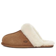 Ugg Scuffette II 1106872-CHE (Women's) Uggs Funkette, Uggs Scuffette, Ugg House Shoes, Uggs Slippers, Platform Uggs, Fake Uggs, Cute Uggs, Ugg Boots Outfit, Ugg Scuffette