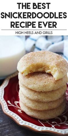 the best snickkerdoodleles recipe ever high heels and grills