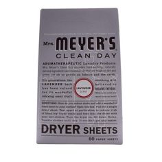 the dryer sheets are clean and ready to be used for cleaning your car's interior