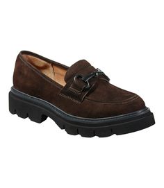 Women's Sofft Satara Loafers, Suede | Casual at L.L.Bean Fall Suede Slip-on Platform Loafers, Brown Suede Loafers With Cushioned Footbed, Suede Slip-ons For Office In Fall, Cushioned Slip-on Suede Loafers, Suede Slip-on Platform Loafers With Round Toe, Suede Slip-ons With Round Toe For Office, Slip-on Suede Platform Loafers With Round Toe, Brown Slip-on Suede Oxfords, Suede Slip-on Loafers For Office