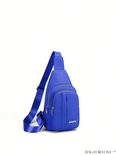 BagForLove - Stylish & Waterproof Nylon Fanny Pack: Ideal Sling Bag for Outdoor Excursions Product Description Color Royal Blue Bag Size Mini Pattern Type Plain Type Sling Bag Composition 100% Polyamide Material Polyamide Size Chart INCH CM Strap Length Bag Height Bag Width Bag Length 37.4 inch 12.2 inch 3.1 inch 7.1 inch Strap Length Bag Height Bag Width Bag Length 95 cm 31 cm 8 cm 18 cm Details Pictures Similar Products h2 { text-align: center; } /* æ¢è¡ */ li{ white-space: normal; word-break: break-all; word-wrap: break-word; } .red-box { width: 100%; display: flex; flex-direction: row; flex-wrap: wrap; justify-content: center; } .red-box > div { width: 190px; height: 250px; margin: 10px; } .red-box > div > a > img { width: 190px; height: 250px; } .size-box { width: 100%; margin: auto Blue Large Capacity Chest Bag For Outdoor Activities, Blue Chest Bag With Large Capacity For Travel, Blue Large Capacity Chest Bag For Travel, Blue Nylon Chest Bag For Outdoor, Waterproof Nylon Chest Bag For Travel, Travel Nylon Chest Bag, Solid Nylon Chest Bag For Travel, Nylon Chest Bag For Travel, Blue Chest Bag With Adjustable Strap For Outdoor Activities