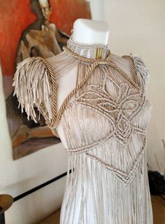 Dress Rave Outfit, Diy Fashion Upcycle, Macro Macrame, Festival Clothing Women, Rave Outfits Women, Burning Man Clothing, Macrame Style, Rave Dress