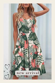 Fashion Floral Printed Casual Sleeveless Dress wedding guest dresses summer，wedding guest dress formal，wedding guest dresses outfits，wedding guest dresses party，wedding guest dress beach，wedding guest dresses floral, #weddingguestdressessummer#weddingguestdressesfashionwomen's#weddingguestdressformal#weddingguestdressesparty#weddingguestdressesselegant#weddingguestdressesplussize#solidcolor#weddingguestdresses#fashion Dress Beach Wedding Guest, Wedding Guest Dress Beach, Wedding Guest Dresses Summer, Beach Wedding Guest Dresses, Formal Wedding Guest Dresses, Wedding Guest Dress Formal, Dress Formal Wedding Guest, Summer Wedding Guest Dress, Chic Cocktail Dress