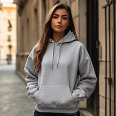 Basic Fleece Sweatshirt With Kangaroo Pocket, Basic Hoodie With Kangaroo Pocket, Basic Hoodie Sweatshirt With Kangaroo Pocket, Plain Fleece Sweatshirt For Streetwear, Plain Hoodie Sweatshirt For Streetwear, Sporty Plain Cotton Hoodie, Sporty Plain Hoodie For Streetwear, Hooded Hoodie For Streetwear, Plain Hooded Hoodie For Streetwear