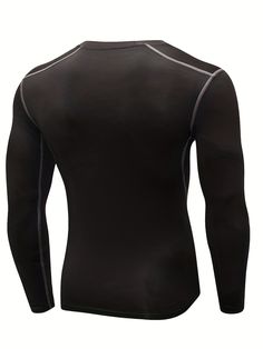 Upgrade Your Workout Apparel with 5pc Mens Compression Long Sleeve Fitness Shirts Looking to enhance your fitness routine? Look no further than these top-quality mens compression long sleeve fitness shirts. These shirts are specifically designed to provide maximum comfort and support during your workouts. Benefits Include: Stay protected from harmful UV rays with built-in UV protection Feel confident in solid color patterned shirts Experience ultimate comfort with high stretch fabric Easily care for your shirts with simple hand wash instructions Achieve a sleek and stylish look with skinny fit design Don't settle for mediocre workout gear. Elevate your fitness game with these innovative compression shirts. Add them to your collection today and feel the difference keyword will make in your Functional Black Long Sleeve T-shirt, Technical High Stretch Black Top, Black High Stretch Technical Tops, High Stretch Technical Black Top, Breathable Snug Fit Tops For Training, Technical Fitted Sports Tops, Fitted Technical Sports Tops, Black Compression Workout Tops, Black Compression Tops For Workout