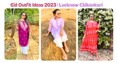 Eid and Summers go hand in hand. As much as one loves decking up for a day full of fun and feast, hot balmy weather plays a spoilsport, doesn’t it? Designers this time are favouring lighter, breathable yet luxurious fabrics and materials. This formula will go all summer long, making it this year’s fashion highlight. Chikankari has witnessed phenomenal popularity […] The post Eid Outfit Ideas 2023 | The Best of Lucknow Chikankari on a Budget appeared first on Salon Guru India. Eid Outfit Ideas, Outfit Ideas 2023, Sharara Pants, Short Tunic, Eid Outfit, Dressy Casual Outfits, Hand In Hand, Flowy Dress