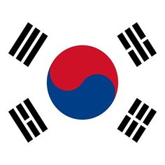 an image of the flag of south korea