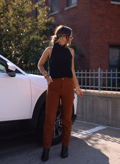 Crafted from luxurious denim, our Brick Denim Pants offer an effortless fall wardrobe addition. Featuring a button and zipper closure for easy on and off, comfortable high waisted fit, a straight leg, and flattering pocket details, these pants are perfect for pumpkin patch trips and dinner drinks. Soft to the touch and boasting neutral fall vibes, you'll love the style and comfort of our Brick Denim Pants. 100% Cotton Hand wash cold. Terra Cotta Pants Outfit, Everyday Wide Leg Bottoms For Fall, Trendy High Rise Pants For Fall, Versatile Straight Pants For Fall, Everyday Mid-rise Fall Bottoms, Fall High Waist Jeans For Everyday, High Waist Jeans For Everyday Fall Wear, High Rise Pants For Everyday Fall Wear, Versatile Mid-rise Jeans For Fall