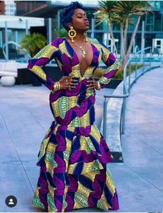 Fitted Multicolor Long Sleeve Gown, Multicolor Fitted Long Sleeve Gown, Bohemian Fitted V-neck Gown, Fitted V-neck Maxi Dress For Casual Occasions, Bohemian Fitted V-neck Maxi Dress, Fitted Purple Maxi Dress For Casual Occasions, Purple Fitted Maxi Dress For Casual Occasions, Printed Maxi Length V-neck Dress, Printed V-neck Dress For Casual Wear