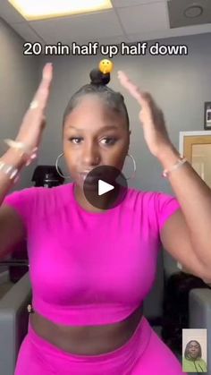 Easy Black Hairstyles, Hairstyle Video, Quick Hairstyle, Hairstyles List, Two Braid Hairstyles, Protective Hairstyles For Natural Hair, Protective Hairstyle, Hair Techniques, Two Braids