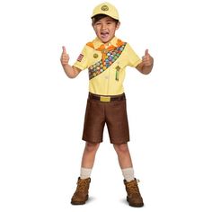 Boys Disney Pixar Up Russell Costume - HalloweenCostumes4U.com - Kids Costumes Russell Up Costume, Russell Costume, Russel Up, Film Up, Scout Uniform, Up Costume, Pixar Films, Disney Pixar Up, Disney Pixar Movies