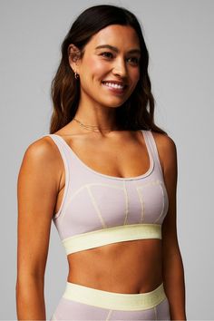 Fabletics Waffle Bra Fabletics Muted Mauve/Butter female Activewear >> Womens >> Sports Bras >> Low Impact regular Lounge Our lightweight lounge bralette Female Activewear, Womens Sports, Decorative Stitching, Sports Bras, Active Wear For Women, Bralette, Waffles, Sports Bra, Stitching