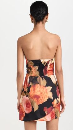 RESA Cindy Dress In Muse | Shopbop Cindy Dress, Faux Wrap Skirt, Healthcare Professionals, Wrap Skirt, Muse, Stretch Fabric, Bodice, Floral Print, Dress Outfits