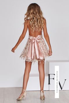 Shop Now Dress Rose Gold, Mini Party Dress, The Perfect Date, Formal Fashion, Mini Party, In The Stars, Perfect Date, Sequin Mini, Formal Style