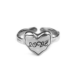 Show Your Love In Style With Our Beautiful New Women's Love 925 Sterling Silver Heart Ring. Crafted From High-Quality Materials, This Ring Features An Intricate Heart Design That Symbolizes The Eternal Bond Of Love. The Adjustable Band Ensures A Perfect Fit For Every Finger, Making It A Versatile And Thoughtful Gift For Yourself Or Your Loved Ones. - High-Quality Materials - Intricate Heart Design - Adjustable Band For A Perfect Fit #Womenslove #Sterlingsilverring #Heartjewelry #Adjustablering Silver Personalized Open Heart Ring, Personalized Silver Open Heart Ring, Personalized Silver Heart Open Ring, Personalized Double Heart Silver Ring, Personalized Silver Heart Ring With Open Design, Personalized Silver Heart Ring For Valentine's Day, Silver Heart Ring, Women Accessories Jewelry, Boutique Jewelry