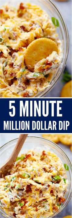 this is an image of 5 minute million dollar dip