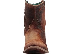 Corral Boots C1064 | Zappos.com Rustic Moto Boots With Reinforced Toe For Fall, Rustic Reinforced Toe Moto Boots For Fall, Rugged Distressed Brown Moto Boots, Distressed Leather Boots For Fall, Rugged Distressed Brown Snip Toe Moto Boots, Rugged Distressed Brown Moto Boots With Snip Toe, Distressed Brown Rugged Boots With Leather Sole, Rugged Distressed Brown Boots With Leather Sole, Rugged Brown Boots With Patina