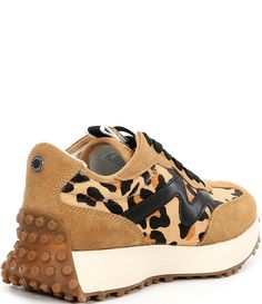 Steve Madden Campo-L Leopard Calf Hair Mixed Media Retro Sneakers | Dillard's Leopard Boots Ankle, Dolce Vita Boots Leopard, Womens Leapord Print Shoes, Animal Print Women Shoes, Animal Prints Shoes, Leopard Print Shoes Women, Leopard Print Walking Shoes, What To Wear With Leopard Print Shoes Heels, Nike Shoes Cheetah Print