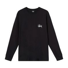 Find STÜSSY Basic Long-sleeve Tee on Editorialist. Stussy Basic Long-Sleeve Tee 'Black' Stussy Long Sleeve, Basic Long Sleeve Tee, Long Sleeve Tee, Black Tee, Long Sleeve Tees, Top Brands, Mens Shirts, Luxury Fashion, Long Sleeve