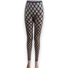 These tights are beautiful, sexy and stylish. Wear under ripped or distressed jeans or as pants with top.    Spandex ONE SIZE FITS ALL Fits up to 190 pounds Fits up to 5ft 7 inches Trendy Stretch Footless Hosiery, Edgy Stretch Hosiery For Night Out, Black Stretch Bottoms With Holes, Stretch Bottoms With Holes For Spring, Edgy Stretch Tights For Spring, Edgy Stretch Bottoms With Holes, Spring Stretch Edgy Tights, Edgy Spring Stretch Tights, Trendy Stretch Legwear For Night Out