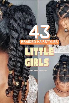 Looking for unique and fun braid styles for your young daughter with natural hair? Look no further! We've curated a list of 43 braided hairstyles that will not only keep your little one looking stylish but will also keep her hair healthy and strong. From cute and simple to elaborate, these styles will have her feeling like a princess! Hairstyles For Young Black Girls Kids Natural Hair, Preteen Hairstyles Black Hair Natural Hair, Little Black Girls Natural Hair Braids, Simple Girl Braids Hairstyles Kids Black, Little African American Girl Hairstyles Natural Hair, No Braid Hairstyles Easy For Kids Black, Kid Protective Hairstyles, Boho Braids For Kids, Easy Braided Hairstyles For Kids Black