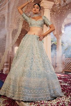 Indian Fits, Fancy Clothing, Cancan Lehenga, Desi Fits, Simple Lehenga, Raw Silk Lehenga, Desi Wedding Dresses, Add Sleeves, Traditional Indian Dress