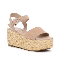 Marc Fisher-Jellard Espadrille Platform Sandal Highlight your warm weather collection with the Jellard espadrille platform sandal from Marc Fisher. The chunky platform and wedge heel elevate your look with ease. Spring Natural Wedge Sandals With Block Heel, Spring Natural Color Wedge Sandals With Block Heel, Spring Beach Wedge Sandals With Chunky Platform, Spring Beach Chunky Platform Wedge Sandals, Spring Chunky Platform Sandals, Spring Casual Wedge Sandals With Chunky Platform, Spring Platform Espadrilles Made Of Straw, Spring Platform Espadrilles In Straw, Spring Casual Wedge Sandals With Block Heel