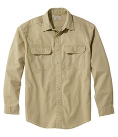 Our popular Sunwashed Men’s Canvas Shirt feels broken-in right from the start and only gets better with age. Traditional Fit: Relaxed through the chest, sleeve and waist. 100% cotton canvas. Prewashed to soften fabric and prevent shrinking. Machine wash and dry. Spread collar. Button-flap patch pockets. Back box pleat lets you move freely. Shirttail hem. Rugged buttons are carefully stitched to stay put. Seams have durable double-needle stitching. Imported. | Men's Sunwashed Canvas Shirt, Tradit Classic Long Sleeve Pre-washed Shirt, Rugged Washed Long Sleeve Shirt, Rugged Long Sleeve Washed Shirt, Rugged Cotton Shirt With Button Closure, Rugged Cotton Button-up Tops, Rugged Cotton Pre-washed Shirt, Rugged Pre-washed Cotton Shirt, Unstructured Rugged Cotton Tops, Classic Long Sleeve Pre-washed Tops