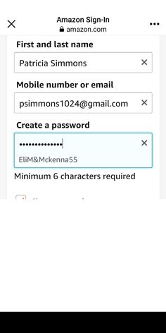 the sign in screen shows that you can log into your email address or phone number